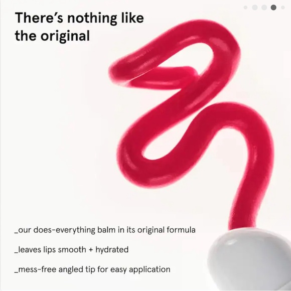 *🆕📦*NEW* GLOSSIER | 2️⃣FULL| Fruit duo Balm Dotcom - Mango & Wild Fig - Picture 7 of 16